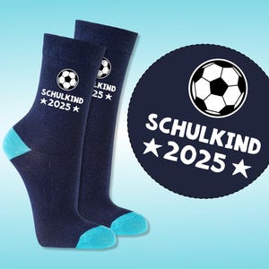 ENTRÉE SCOLAIRE Chaussettes écolier CADEAU pour le cartable football