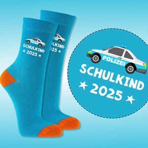 ENTRÉE SCOLAIRE Chaussettes écolier CADEAU pour le cartable police