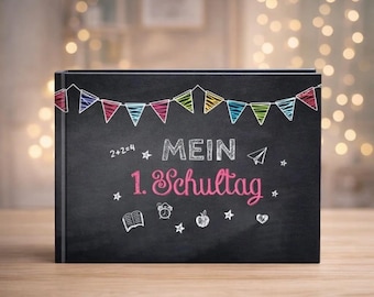 Herinneringsboek voor de eerste schooldag | Mijn eerste schooldagboek | Cadeau voor de start van het schooljaar | Schooldagboek