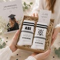 High school graduation - Tennis socks - High school diploma 2026 - Graduation 2026 - Printed socks - Gift product logo