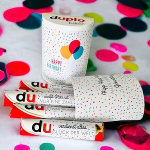 Télécharger: 27 Duplo Banderoles CADEAU D'ANNIVERSAIRE
