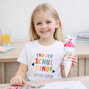 Camiseta termoadhesiva para escolarización