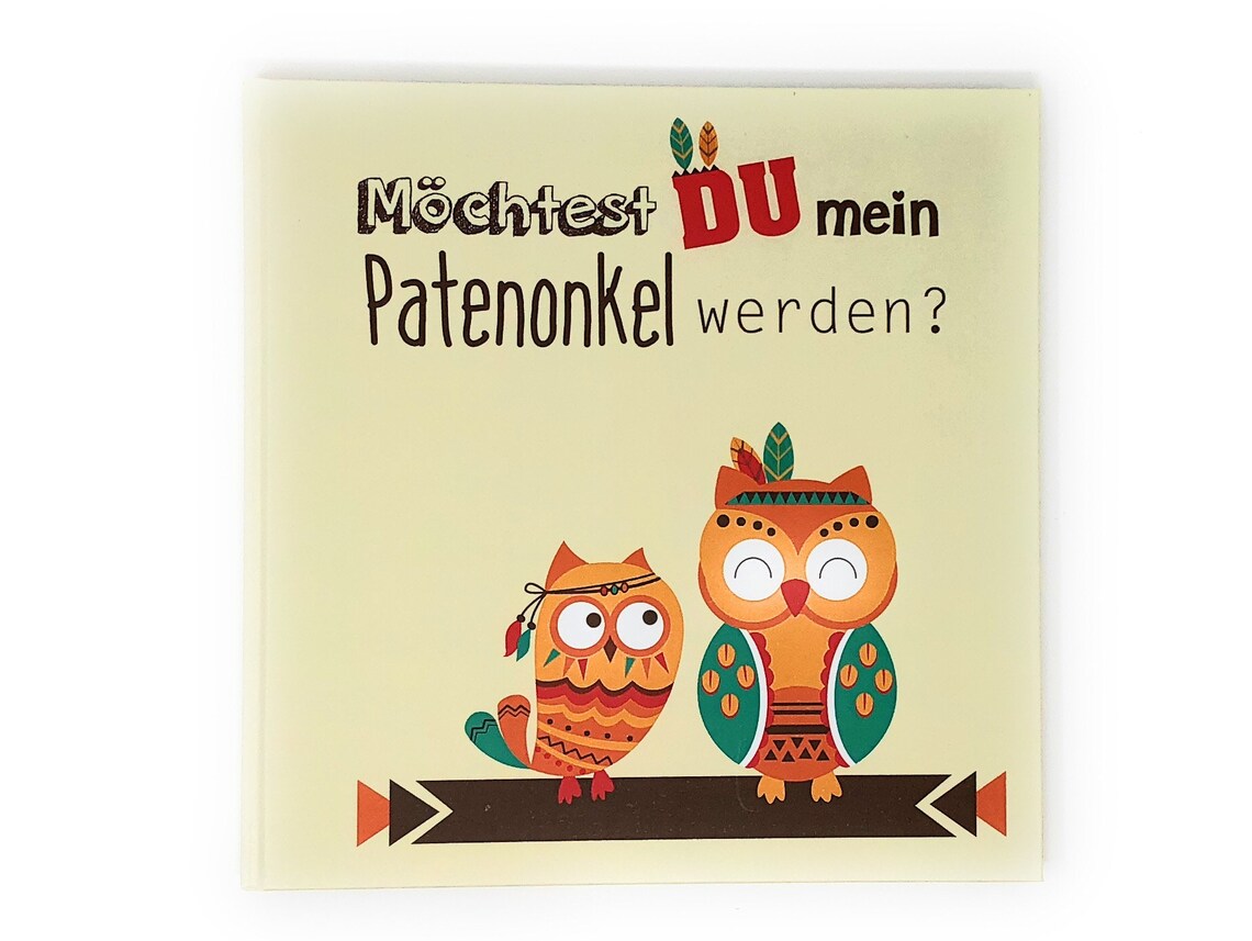 Patenonkel Willst du mein Patenonkel sein | Etsy