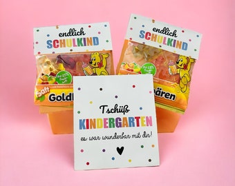 Kindergarten Kita FAREWELL GIFT Educators Gummy Bears