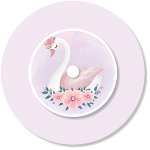 Charging station sticker suitable for the Toniebox - Swan