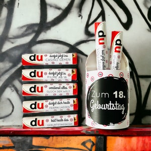 Download: 27 Duplo Banderolen 18. Geburtstag, Volljährigkeit