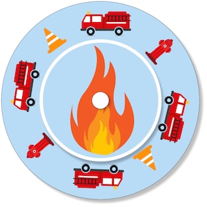 Charging station sticker suitable for the Toniebox - fire brigade