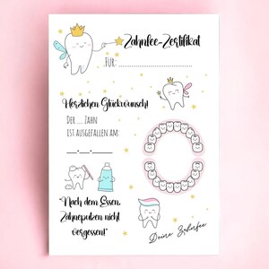 Certificado del Hada de los Dientes | Regalo del Hada de los Dientes | Recordatorio de los Dientes de Leche | Descarga digital imagen 5