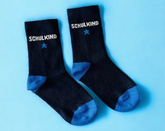 SCHOOL ENTRY Schoolchild socks GIFT for the school bag