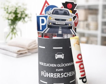 Duplo wrappers for passing the driving test | Congratulations gift for passing the driving test | Driving test passed | Digital download