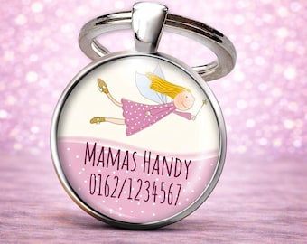 Emergency Number Pendant for Children | Back-to-School Gift | Kindergarten Pendant with Phone Number