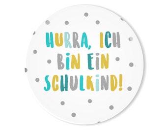 Schulkind Button Einschulung Geschenk Schultüte