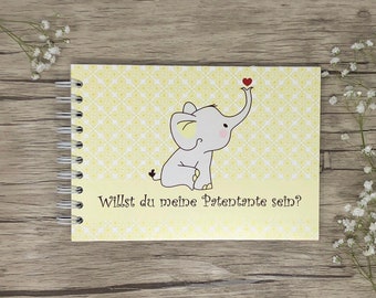 Godfather book &quot;Do you want to be my godmother/ my godfather?&quot; - Elephant