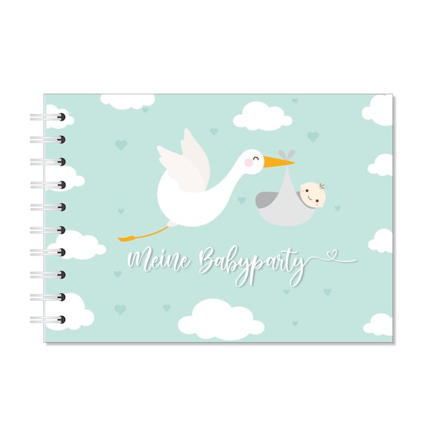 Guestbook for the baby shower "My Babyparty"