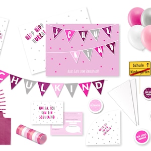 Préparez-vous à faire la fête : fête de rentrée scolaire en rose pour votre écolier !