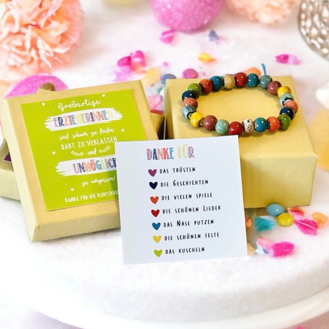 Abschiedsgeschenk Kindergarten Erzieherinnen Kindergartenzeit
