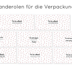 Duplo-omslag avskedspresent till dagislärare | Tackpresent till dagis eller skola | Digital nedladdning PDF bild 7