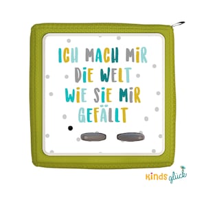 Schutzfolie passend für die Toniebox, ich mach mir die Welt wie sie mir gefällt