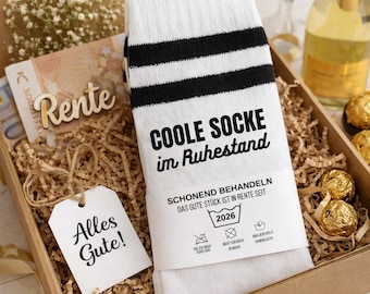 Cool Retirement Socks | Retirement Gift | Retirement Socks | Farewell Colleagues | Retirement Gift | Funny Tennis Socks