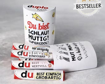 Bandes Duplo, messages d'encouragement, affirmations positives pour enfants, cône d'école, boîte à lunch, imprimables spéciaux Duplo