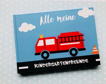 Freundebuch Kindergarten - Alle meine Kindergartenfreunde - Feuerwehr