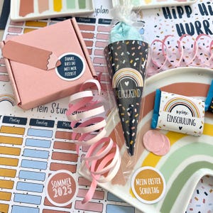 School enrollment decorations to make yourself Instant download