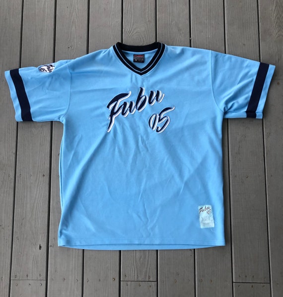 baby blue fubu jersey