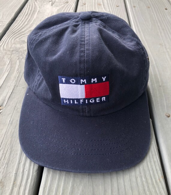 tommy hilfiger navy blue hat