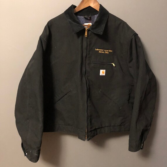 Original Vintage 1990s Carhartt Blanket Lined Detr