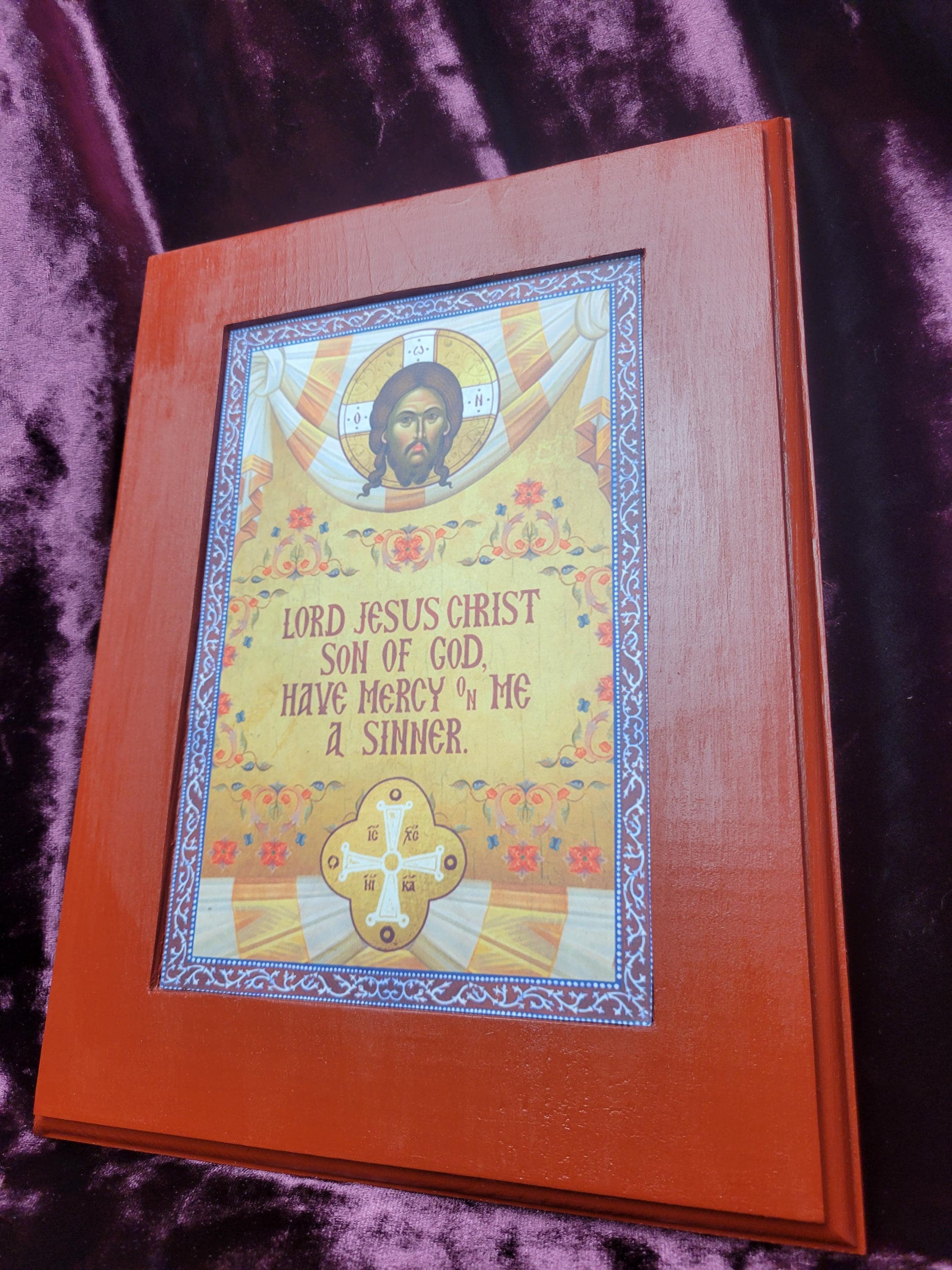 KA The Thief Next To Jesus Dark Purple Ka - The Thief Next to