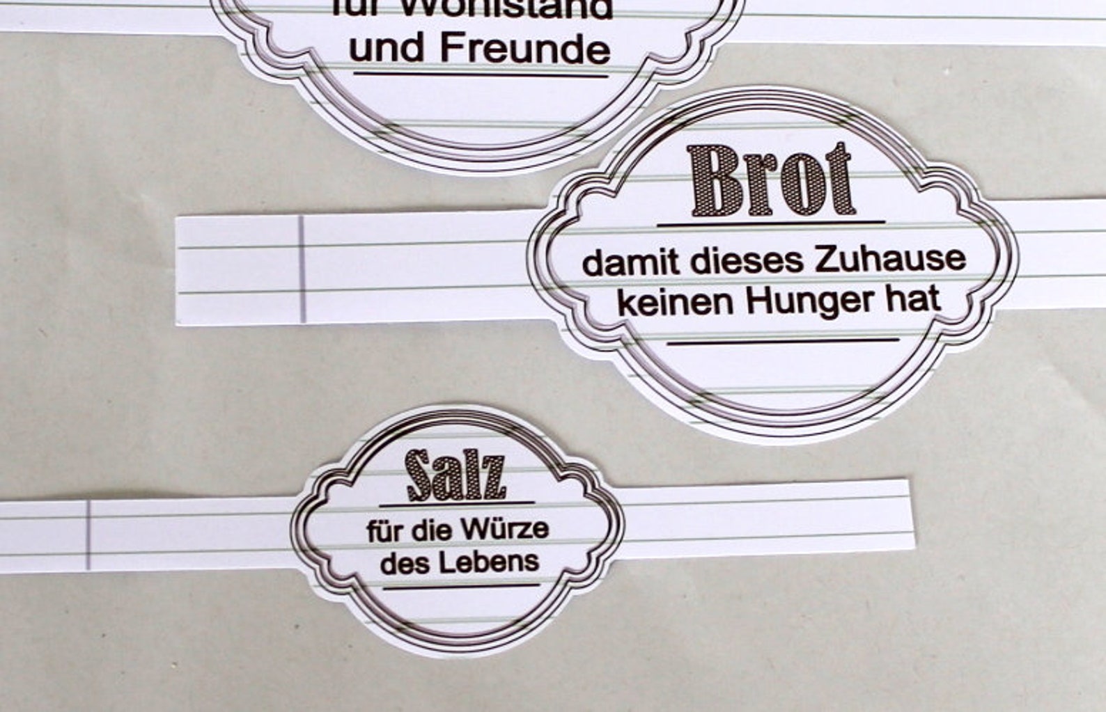 Spruch Zum Einzug Brot Salz Und Wein Banderole Einzug Brot, Salz und Wein - Etsy.de