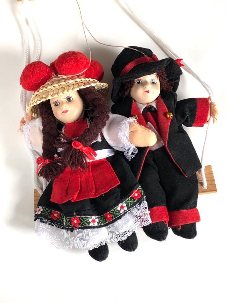 vintage ceramic dolls