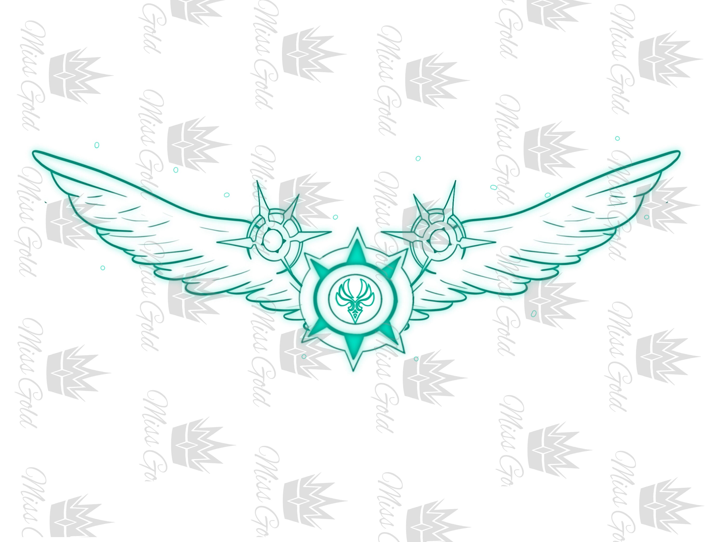 Тату геншин эскизы