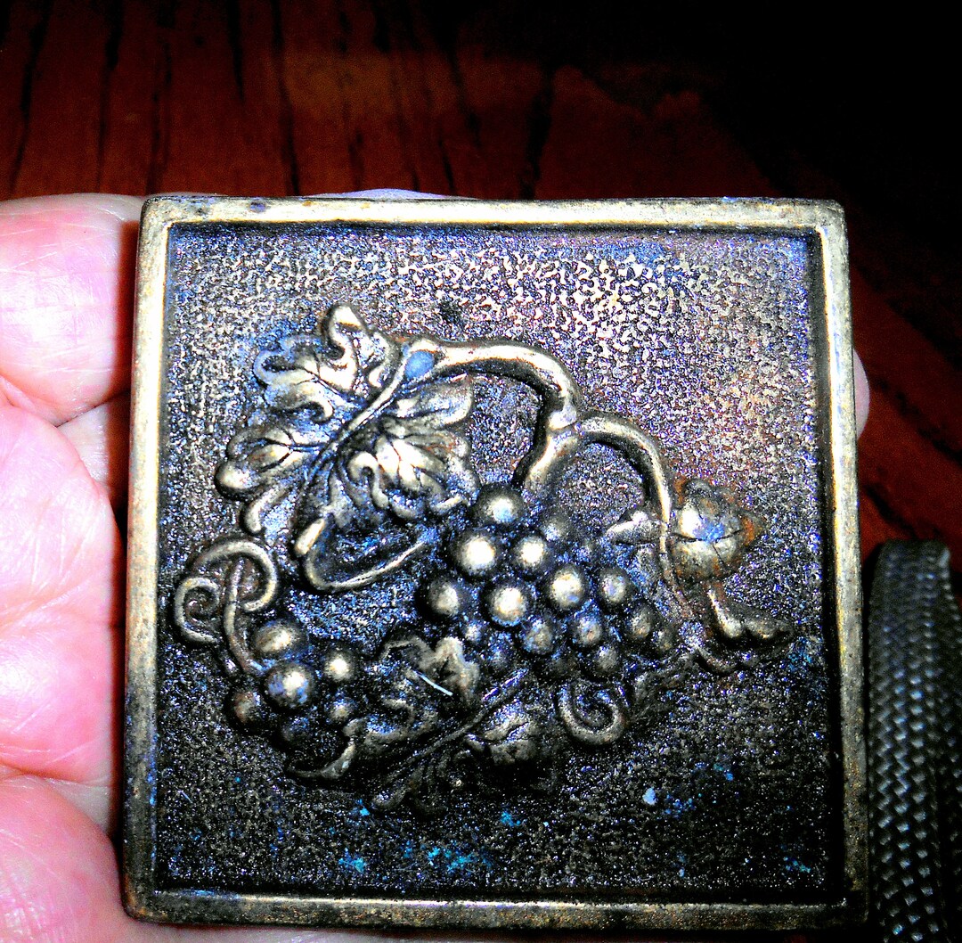 Set of 10 METALART by Florida Accent Tiles With Grapes Etsy