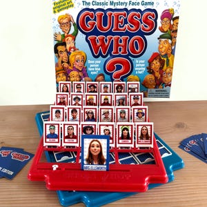 Custom Cartoon Guess Who Game: Personalized Family Fun