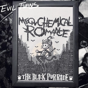 My Chemical Romance Cross Stitch Pattern - Digital PDF Download