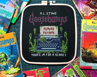 Goosebumps Cross Stitch Pattern - Digital PDF Download