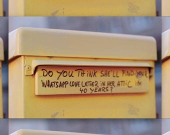An Ode to the Letter