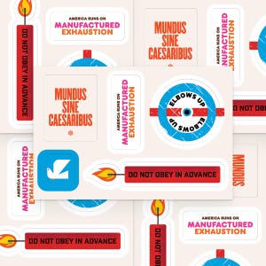 Non-Compliance Sticker Set