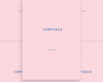 Archive Series: Composed Risograph Zine