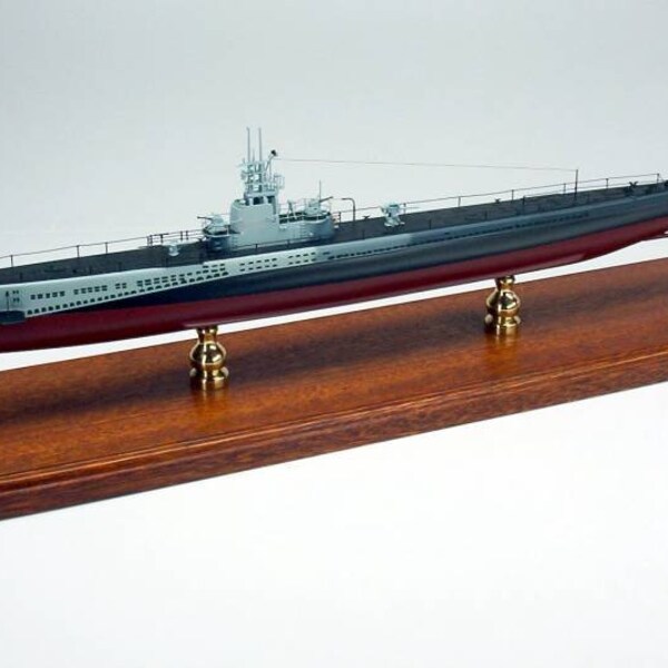 Wood Submarine Model Etsy