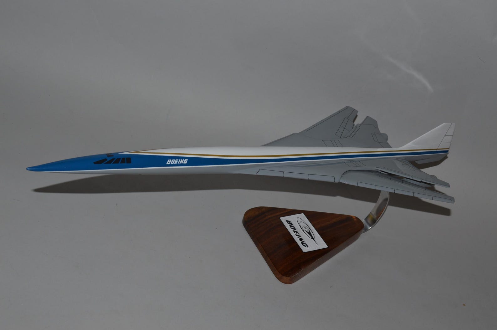 B2707 Boeing 2707 B2707 SST Concept Supersonice Airplane Model Handmade and ...