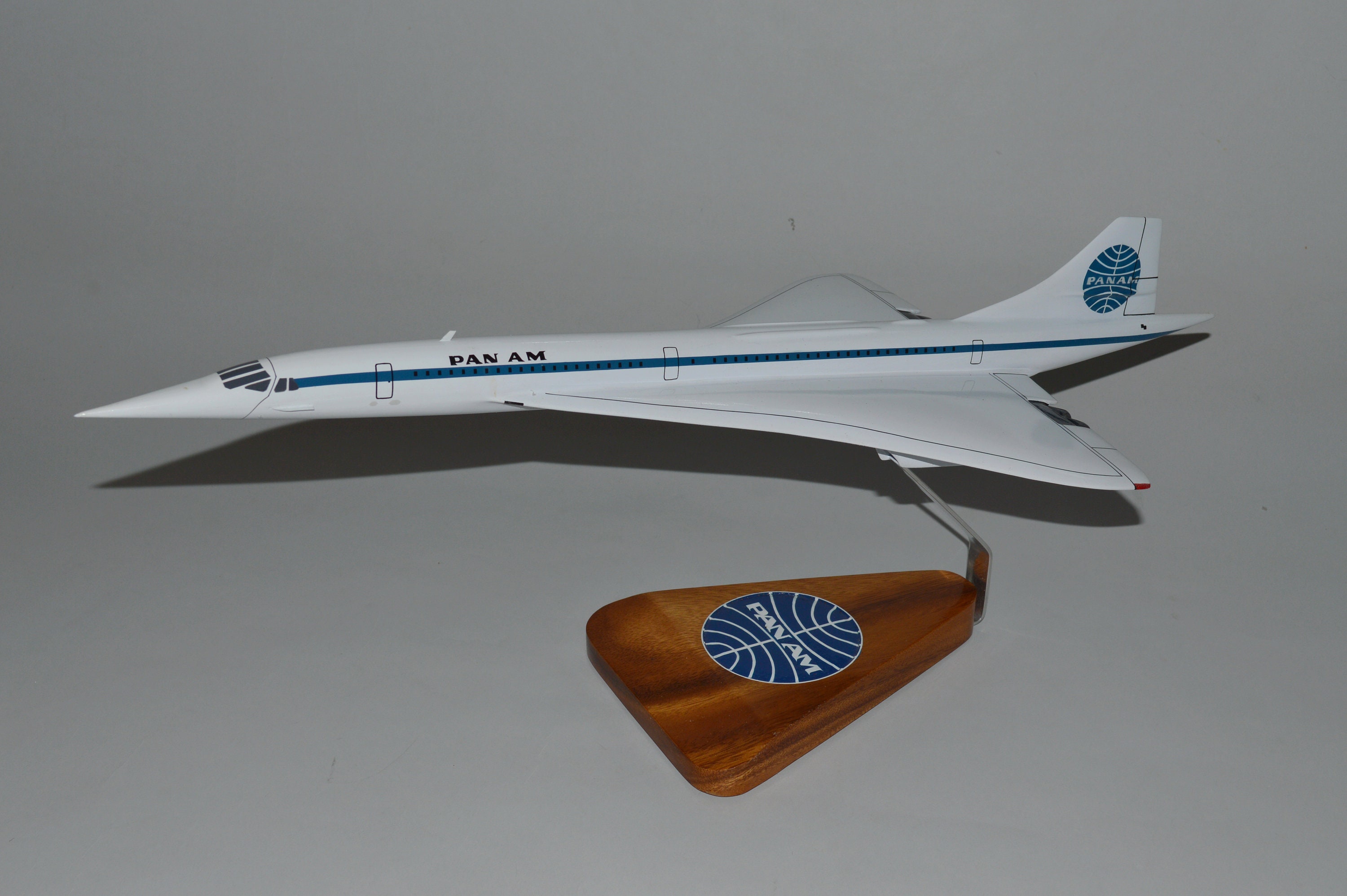 パンナム航空　絵皿　６枚セット　PAN AM PAN AM パンアメリカン航空 ボーイング747-100 1/200モデル PAN