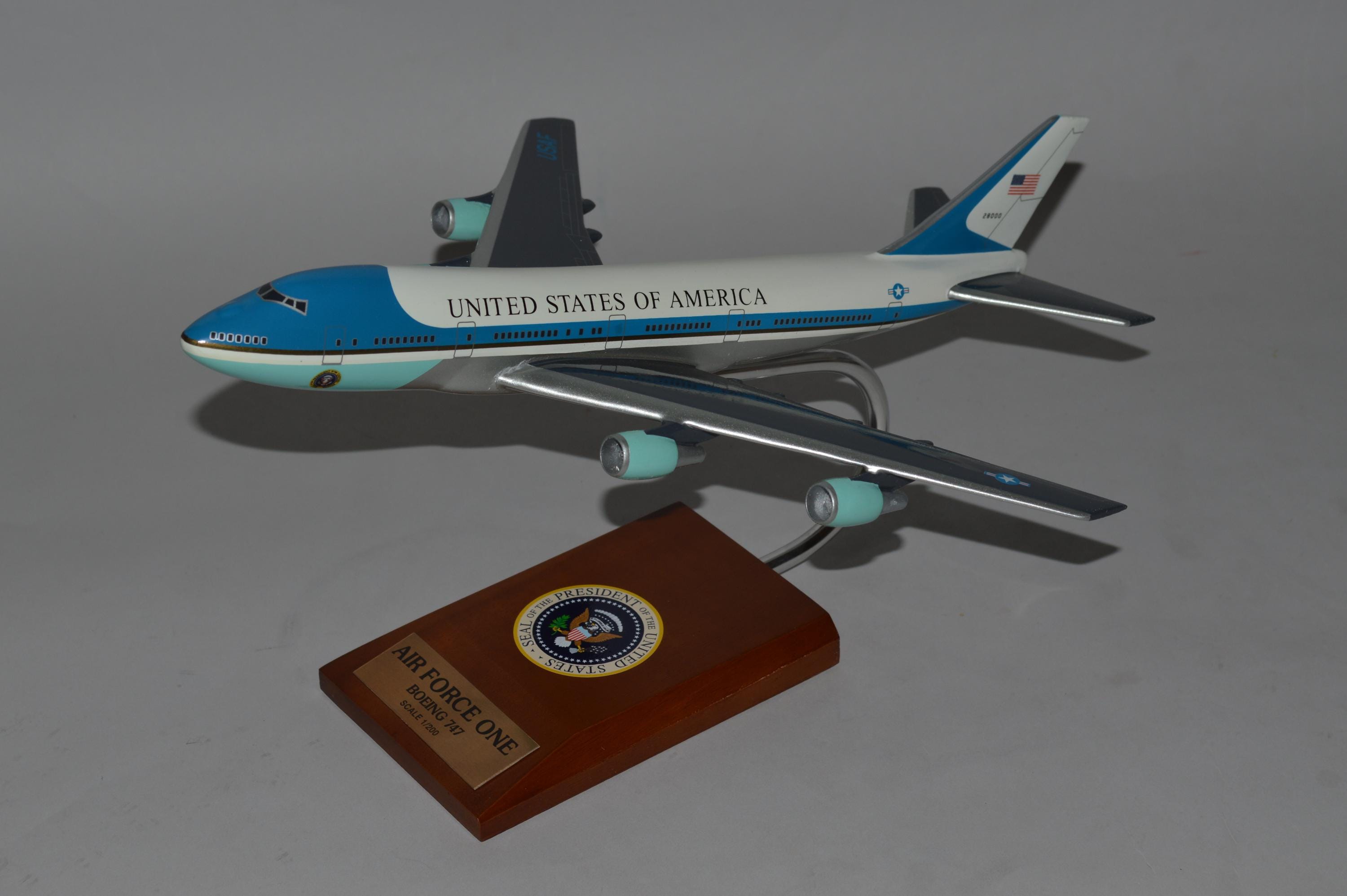 NORTHROP GRUMMAN E-8 Joint STARS Aircraft Wood Model Replica Large Free