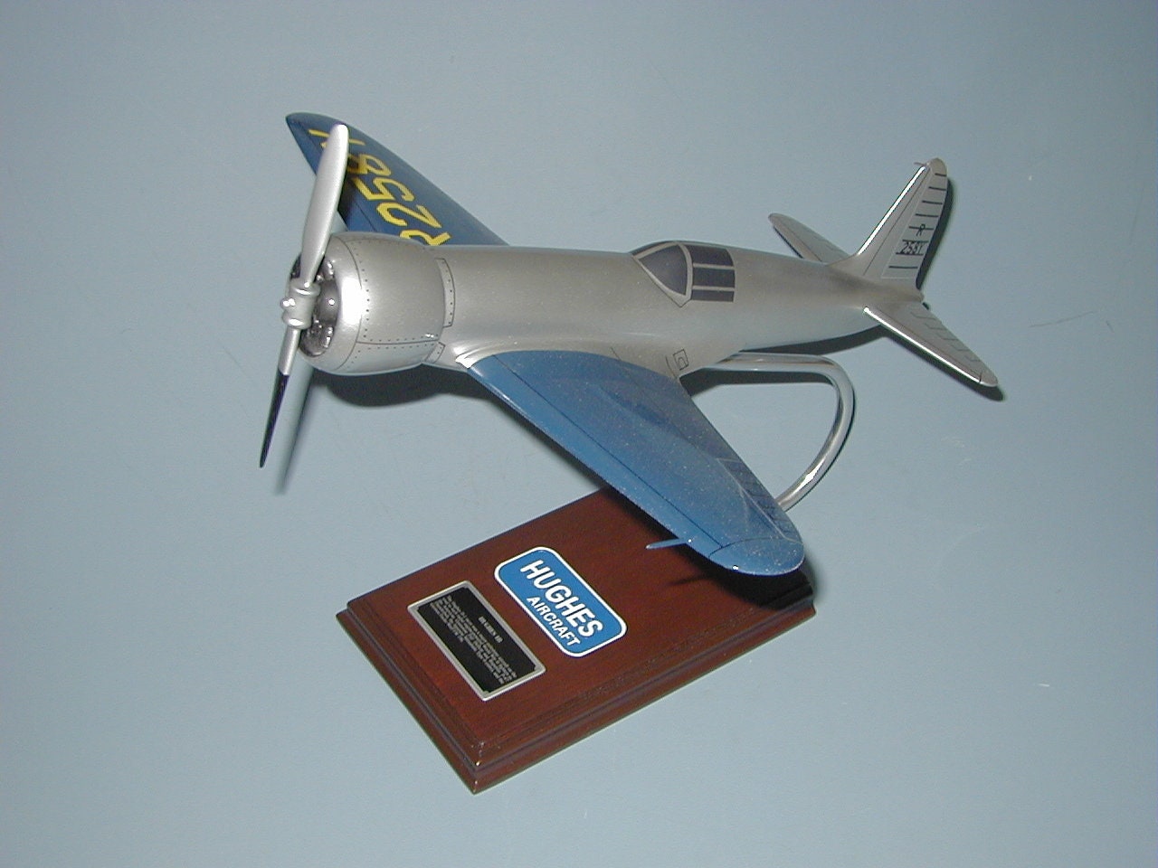 Howard Hughes H-1 I-B Racer Airplane Hand Carved and Painted Mahogany ...