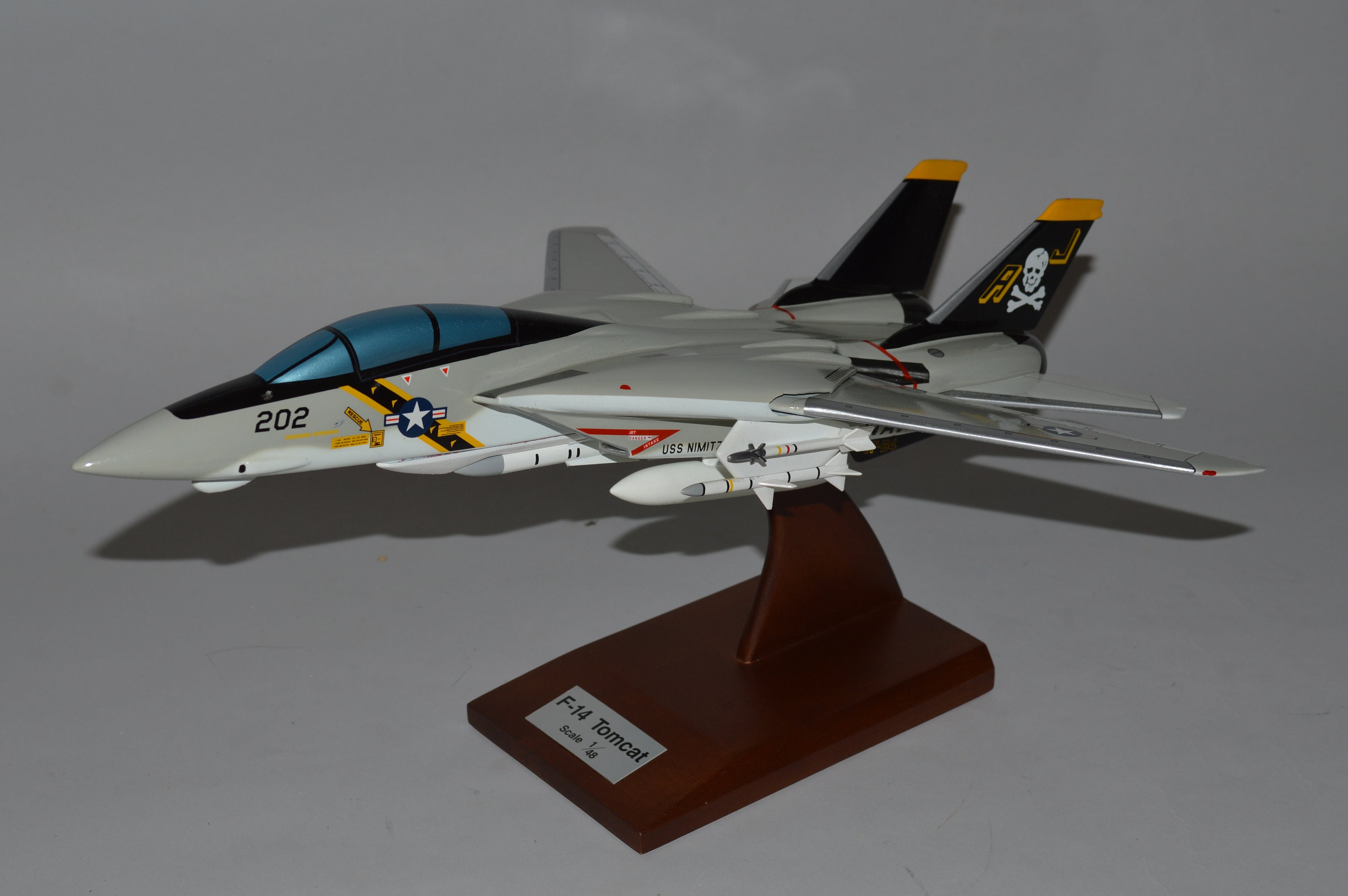 Grumman F-14 Tomcat VF-84 Jolly Rogers 1/48 Scale Navy Aircraft