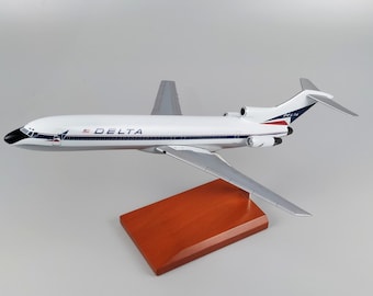Boeing 727-200 Delta Airlines old color scheme plane airplane aircraft desktop display model