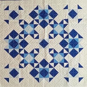 PATTERN - OHIO STAR. Includes instructions for making 13 different designs using AccuQuilt cutting dies. Manual Cutting Directions Included