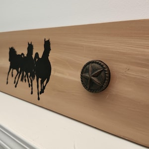 HORSE BRIDLE RACK, Horse Bridle Hanger, Coat/Hat Rack, Horse Halter Rack, Horse Halter Holder