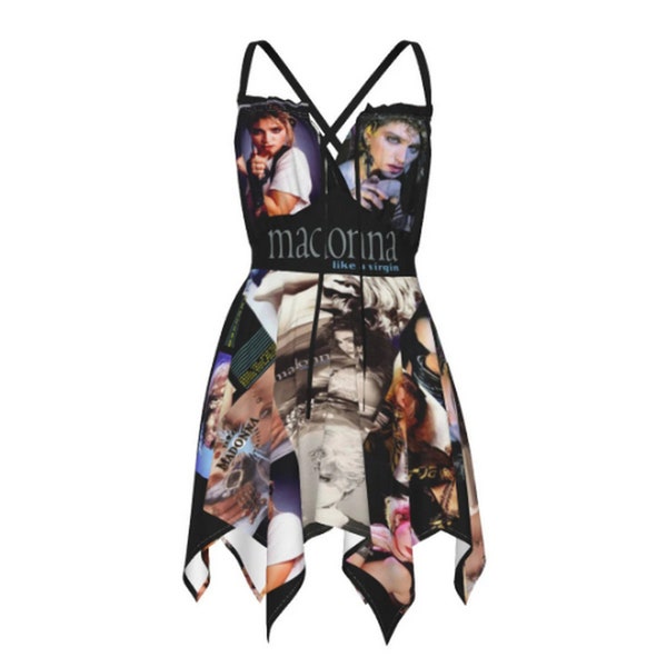 Madonna Collage Women's Slip Dress